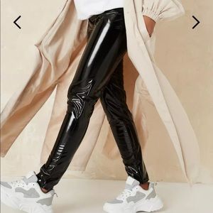 BRAND NEW Vinyl Maternity Leggings